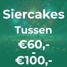Siercakes tussen 60 100
